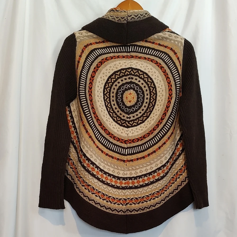 A. Giannetti Multicolor Patterned Cardigan - Picture 5 of 7